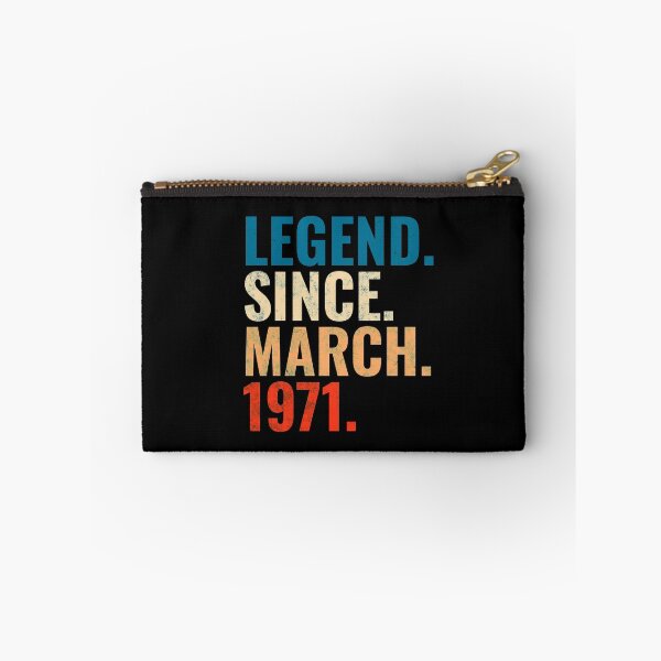 Item preview, Legend Since March 1971 Retro Vintage designed and sold by Teelogic.