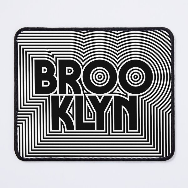 Item preview, Brooklyn New York Borough Text Pattern USA designed and sold by VoodooCircus.