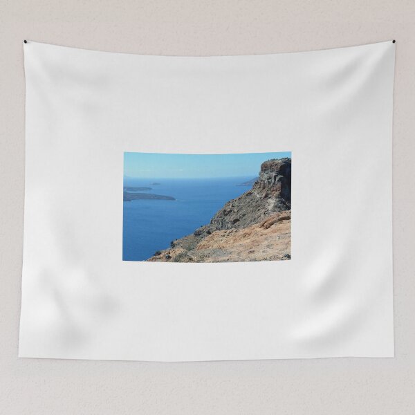 Item preview, The Aegean Sea in the volcanic are of Santorini, Greece designed and sold by oanaunciuleanu.