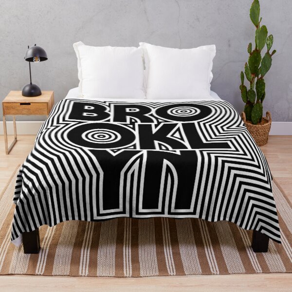 Item preview, Brooklyn New York Borough Text Pattern USA designed and sold by VoodooCircus.
