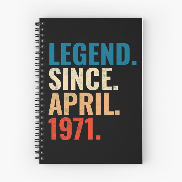 Item preview, Legend Since April 1971 Retro Vintage designed and sold by Teelogic.