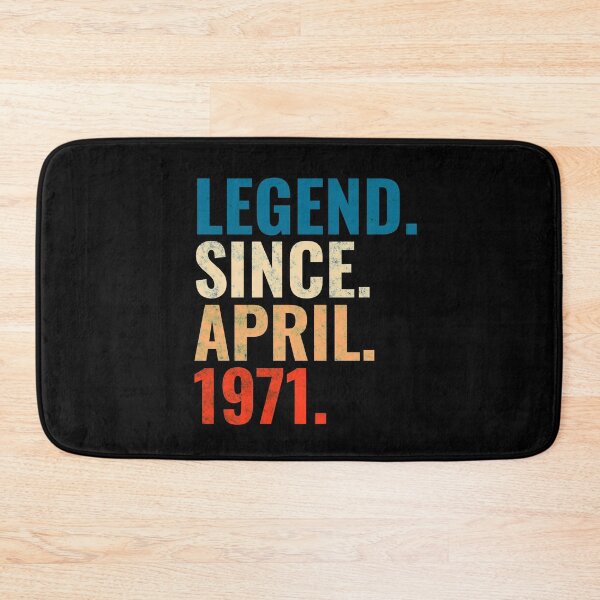 Item preview, Legend Since April 1971 Retro Vintage designed and sold by Teelogic.