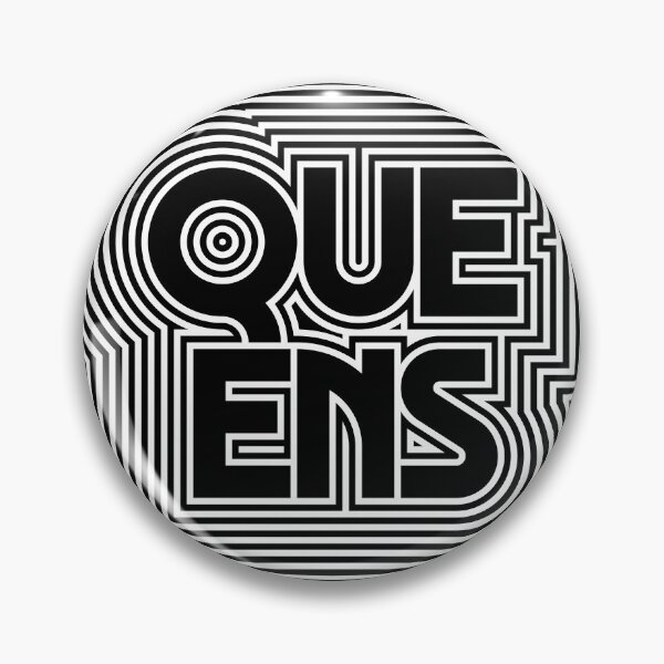 Item preview, Queens New York Borough Text Pattern USA designed and sold by VoodooCircus.