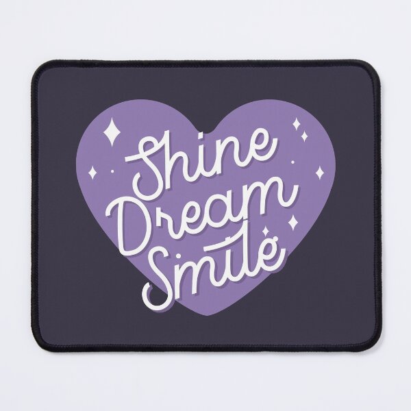 Item preview, BTS mikrokosmos lyrics shine dream smile purple heart designed and sold by Morcawork.
