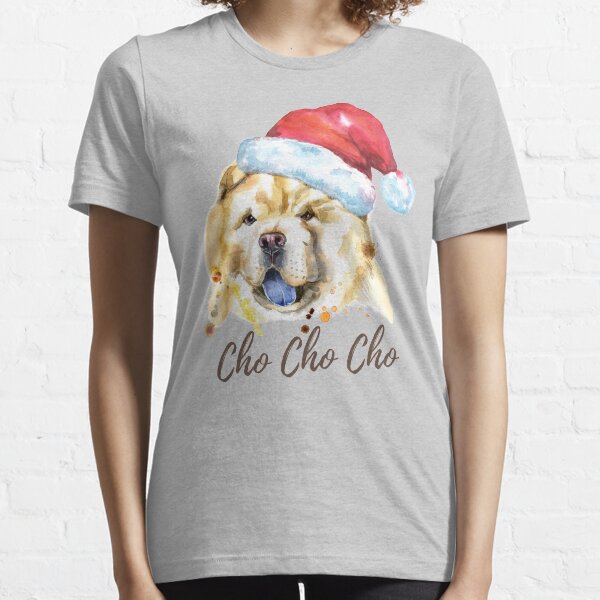 chow chow christmas jumper