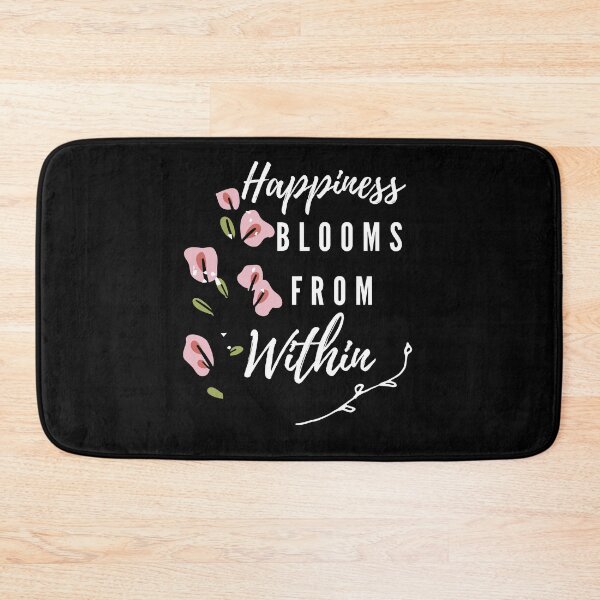 Item preview, Happiness blooms from within designed and sold by RedSparkle.