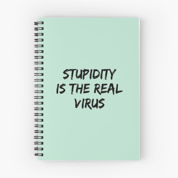 Item preview, Stupidity Is The Real Virus designed and sold by allysmar.