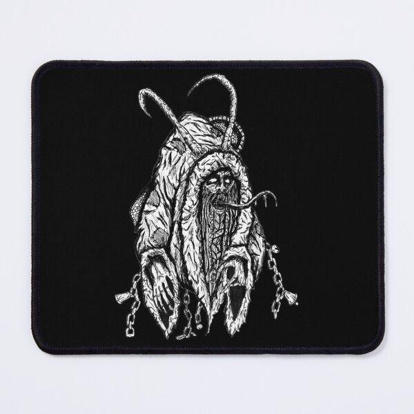 Item preview, Merry Little Krampus (Black & White) designed and sold by Jorden Estes.