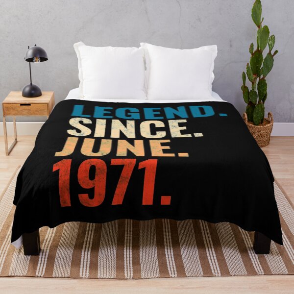 Item preview, Legend Since June 1971 Retro Vintage designed and sold by Teelogic.