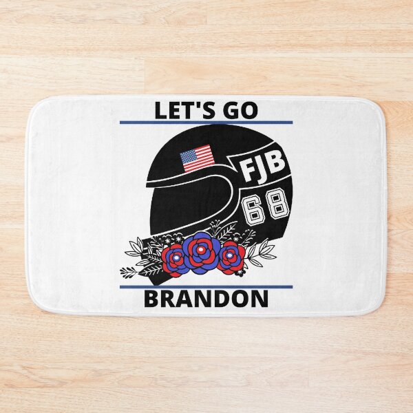 Item preview,  Lets Go Brandon Racecar Helmet (Black) designed and sold by Wheeler-Styl3.