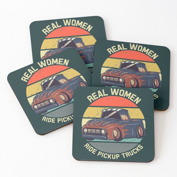 Item preview, Real women ride pickup trucks designed and sold by SidTastic .