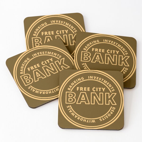 Item preview, Free City Bank designed and sold by fandomstyles.