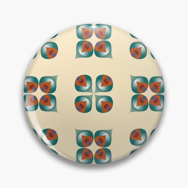 Item preview, Lora 1 Square on Cream Pattern designed and sold by MorningFlowerA.