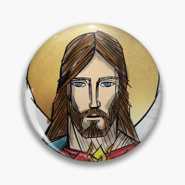 Item preview, sacred heart of jesus designed and sold by cat poe.