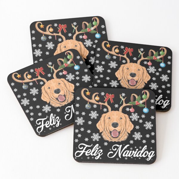 Item preview, Feliz Navidad divertida Navidog designed and sold by Vegdreamer.