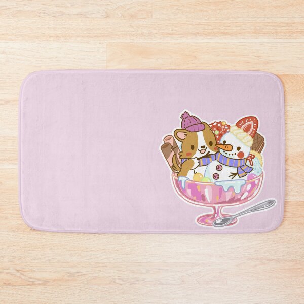 Item preview, Lazy Corgi - Snowman with Shaved Ice (Pink) designed and sold by LazyCorgiHK.