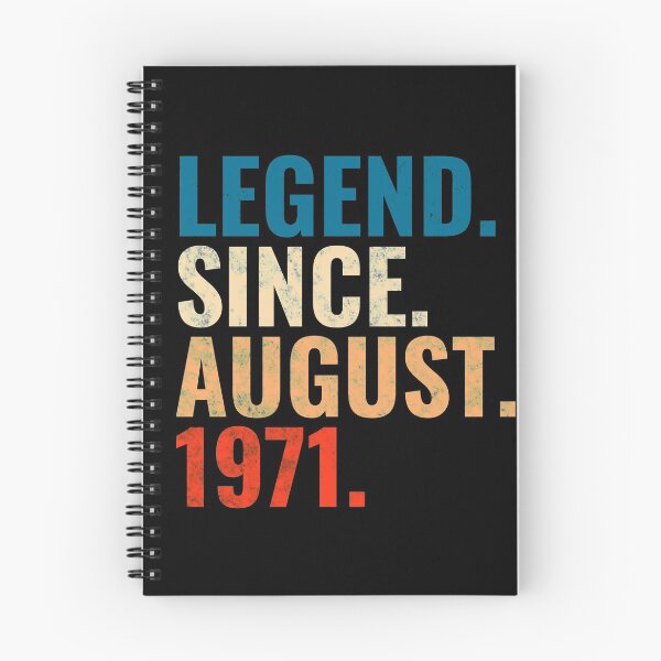 Item preview, Legend Since August 1971 Retro Vintage designed and sold by Teelogic.