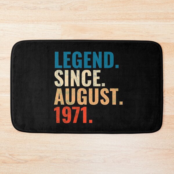 Item preview, Legend Since August 1971 Retro Vintage designed and sold by Teelogic.