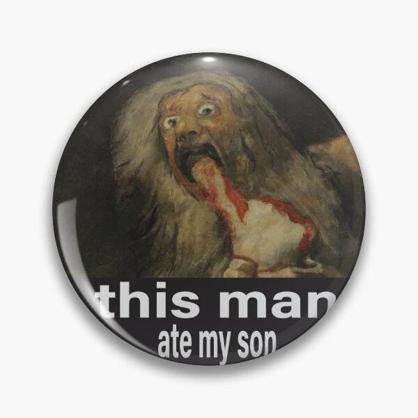 Item preview, THIS MAN ATE MY SON (saturn devouring his son edition)  designed and sold by kkasaii.