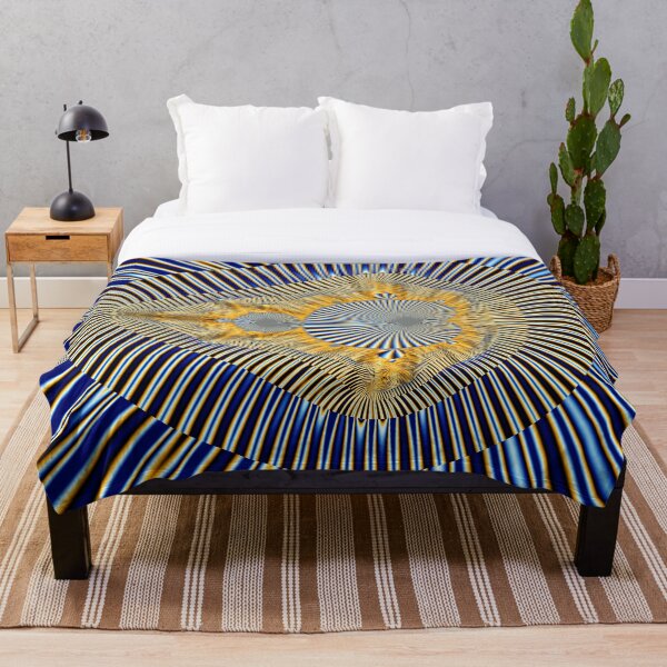 Item preview, Mandelbrot with stripes designed and sold by Rupert Russell.