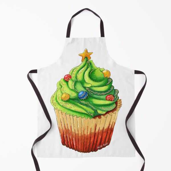 Item preview, Christmas Tree Cupcake designed and sold by NataBold.