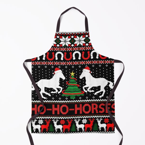 Item preview, Ho Ho Horses Xmas - Ugly Christmas Sweater Equestrian designed and sold by spherevilla.