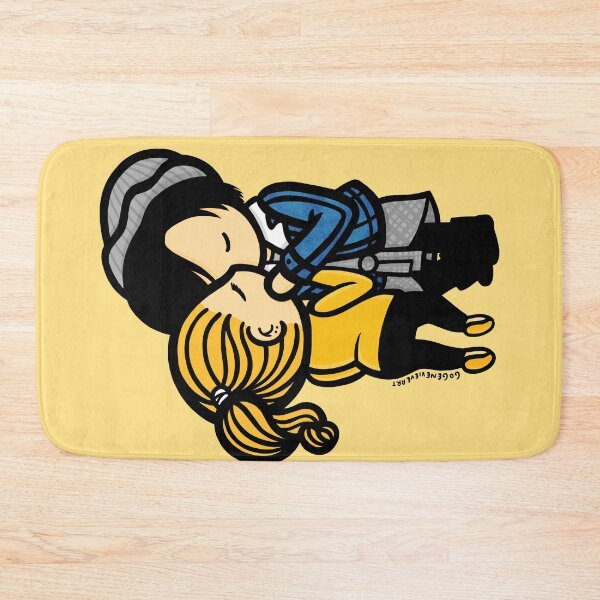 Item preview, Blonde Girl and Raven Boy Kiss Kiss designed and sold by gogenevieve.
