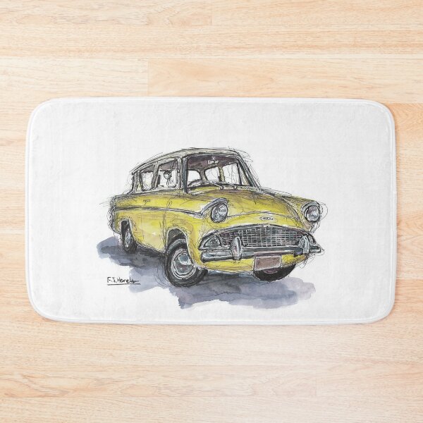 Item preview, Ford Anglia in yellow designed and sold by Francohanekom.