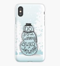 Do you wanna build a snowman iPhone Case/Skin