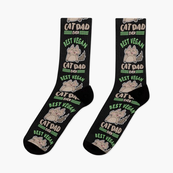 Item preview, Best Vegan Cat Dad Ever designed and sold by samah82.