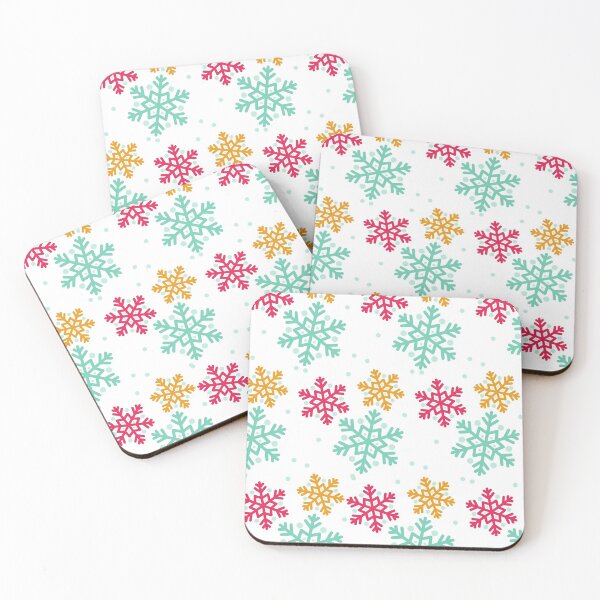 Item preview, Snowflakes, coloured with Christmas theme designed and sold by Odunsy.