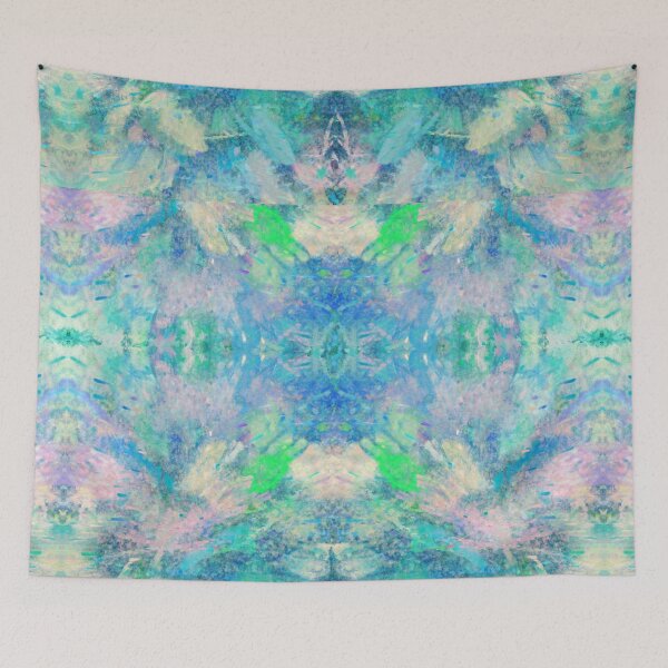 Item preview, Abstract Minimalist Oil Paint - Pastel Splatters designed and sold by funpix-shop.