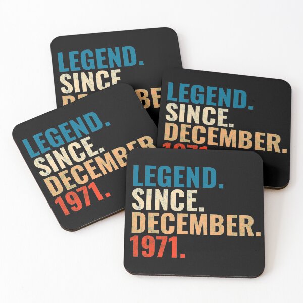 Item preview, Legend Since December 1971 Retro Vintage designed and sold by Teelogic.