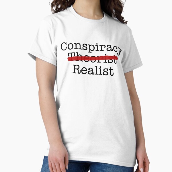 Vista previa del artículo con la obra «Conspiración realista», diseñado y vendido por EsotericExposal.