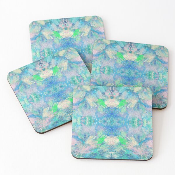 Item preview, Abstract Minimalist Oil Paint - Pastel Splatters designed and sold by funpix-shop.