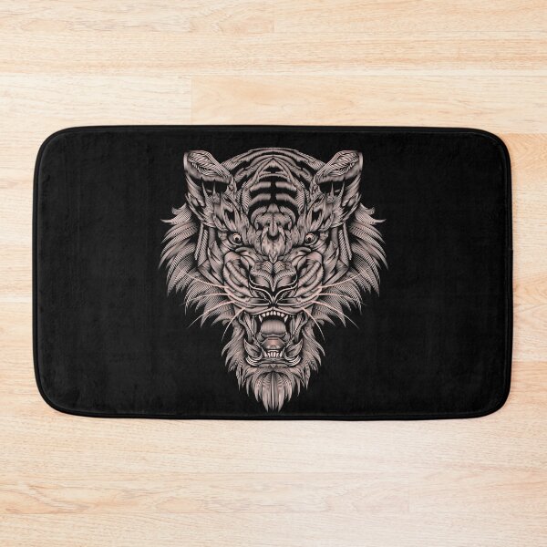 Item preview, Rose Gold Tiger Head designed and sold by hockeng.