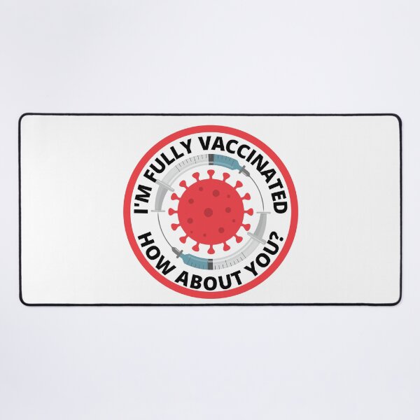 Item preview, I'm Fully Vaccinated How About You Pro Vaccine Sticker designed and sold by RGRamsey.