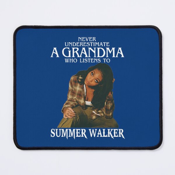Item preview, Vintage Never Underestimate A Woman Who Listens to Summer   designed and sold by Thames-Cashop.
