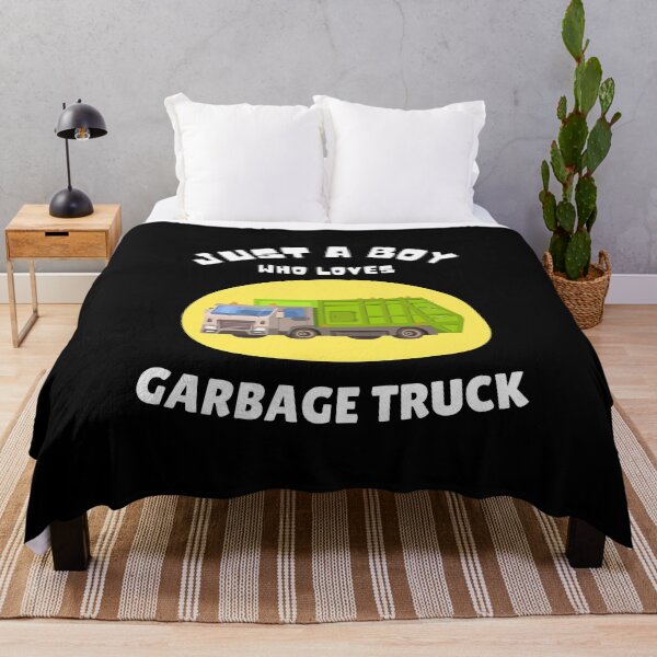 Item preview, Just A Boy Who Loves Garbage Truck, Funny Kids Gift Idea designed and sold by singRsong.