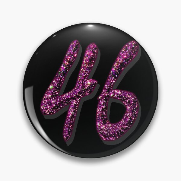 Item preview, 46th birthday anniversary - purple numbers designed and sold by GlamourChick.