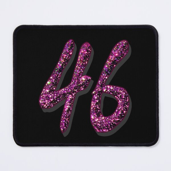 Item preview, 46th birthday anniversary - purple numbers designed and sold by GlamourChick.
