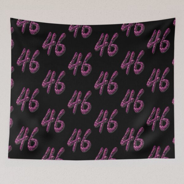 Item preview, 46th birthday anniversary - purple numbers designed and sold by GlamourChick.