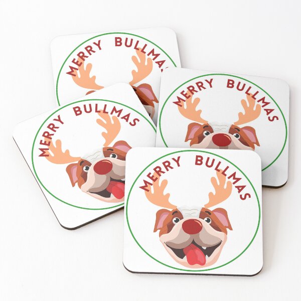 Item preview, Merry Bullmas! designed and sold by ArtofMac.