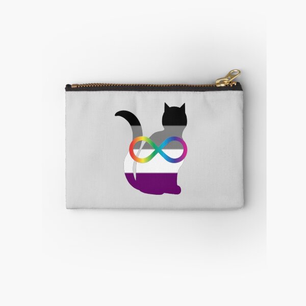 Item preview, Neurodivergent Ace Pride Cat designed and sold by shaneisadragon.