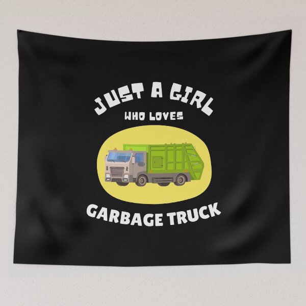 Item preview, Just A Girl Who Loves Garbage Truck, Funny Kids Gift Idea designed and sold by singRsong.