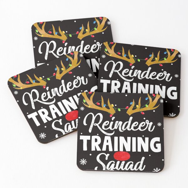 Item preview, Christmas Running Reindeer Runner Training Squad Team designed and sold by BrandyBare.