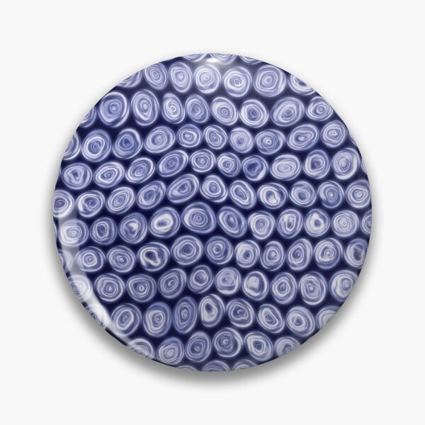 Item preview, Tiny Blue Squiggly Swirly Spiral Circles designed and sold by James-Cole.