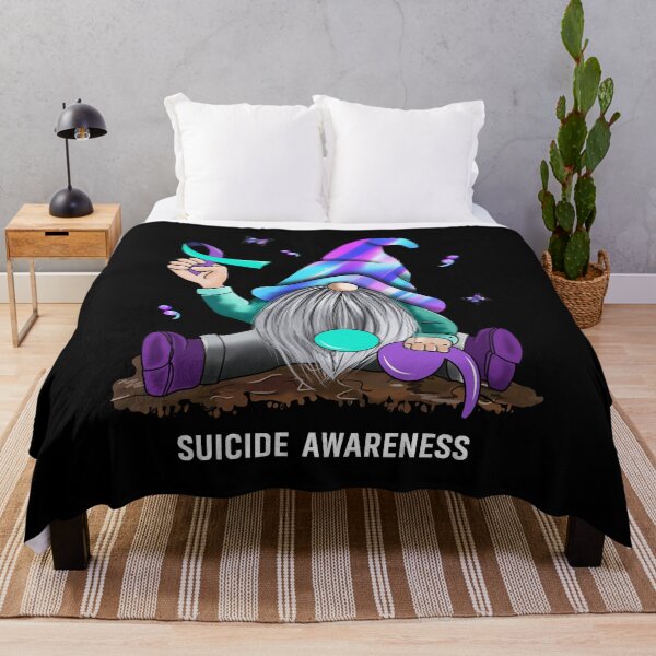 Item preview, Best Gnome Suicide Prevention Survivor Semicolon Awareness Ribbon designed and sold by tuanitus.