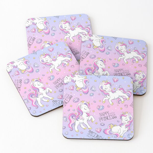 Item preview, Unicorns on a colorful background designed and sold by HolliuxGift.