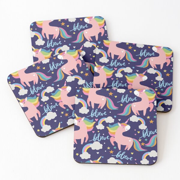 Item preview, Seamless with unicorns designed and sold by HolliuxGift.